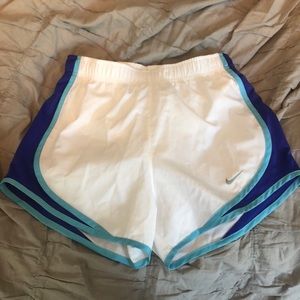 White Nike Athletic Shorts